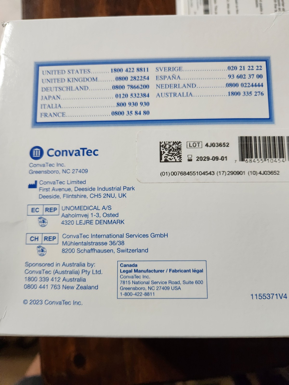 ConvaTec Natura Sur-Fit 2 1/4″ 57mm New Box of 10 Durahesive Skin Barrier 404594