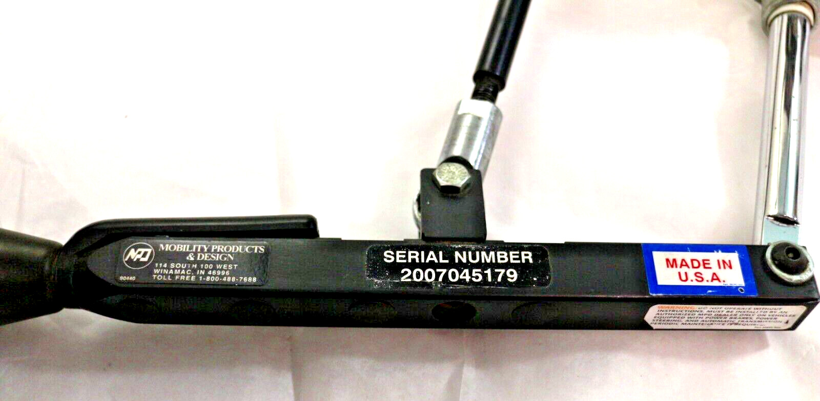 Mobility Products #90440 Push Pull Hand Control Steering Assist 4 Disabled