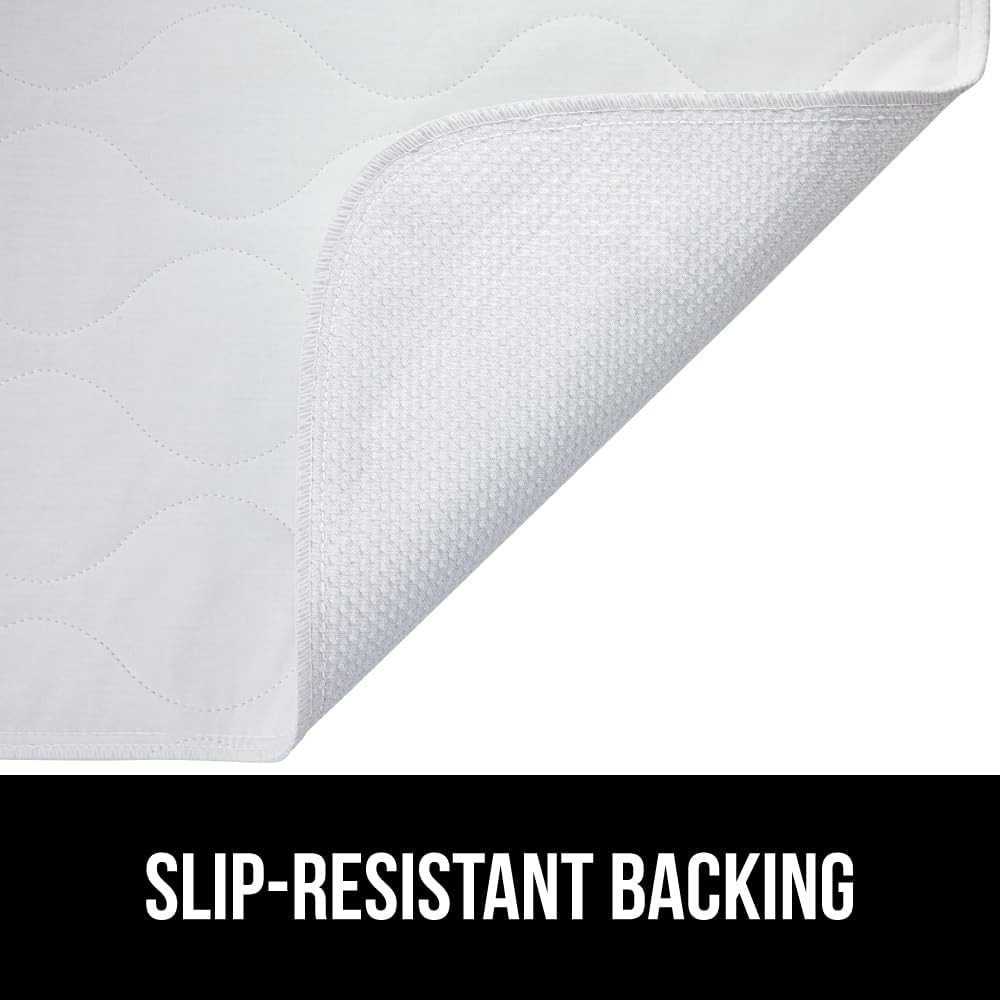 Washable Mattress Incontinence Pads, Reusable Waterproof Protection Pad