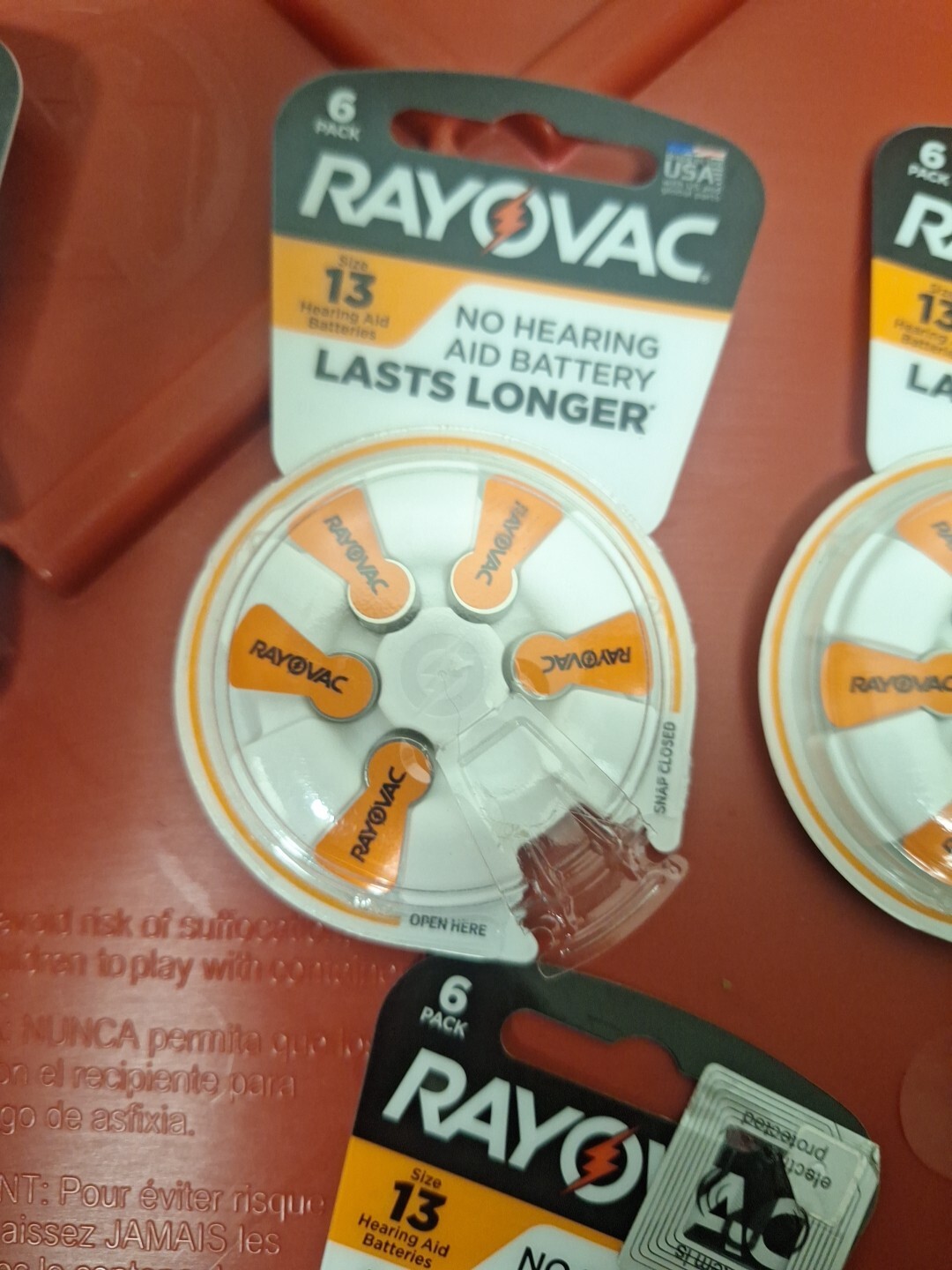 41 Rayovac Size 13 Hearing Aid Batteries 1.45V Zinc Air BB VARIES