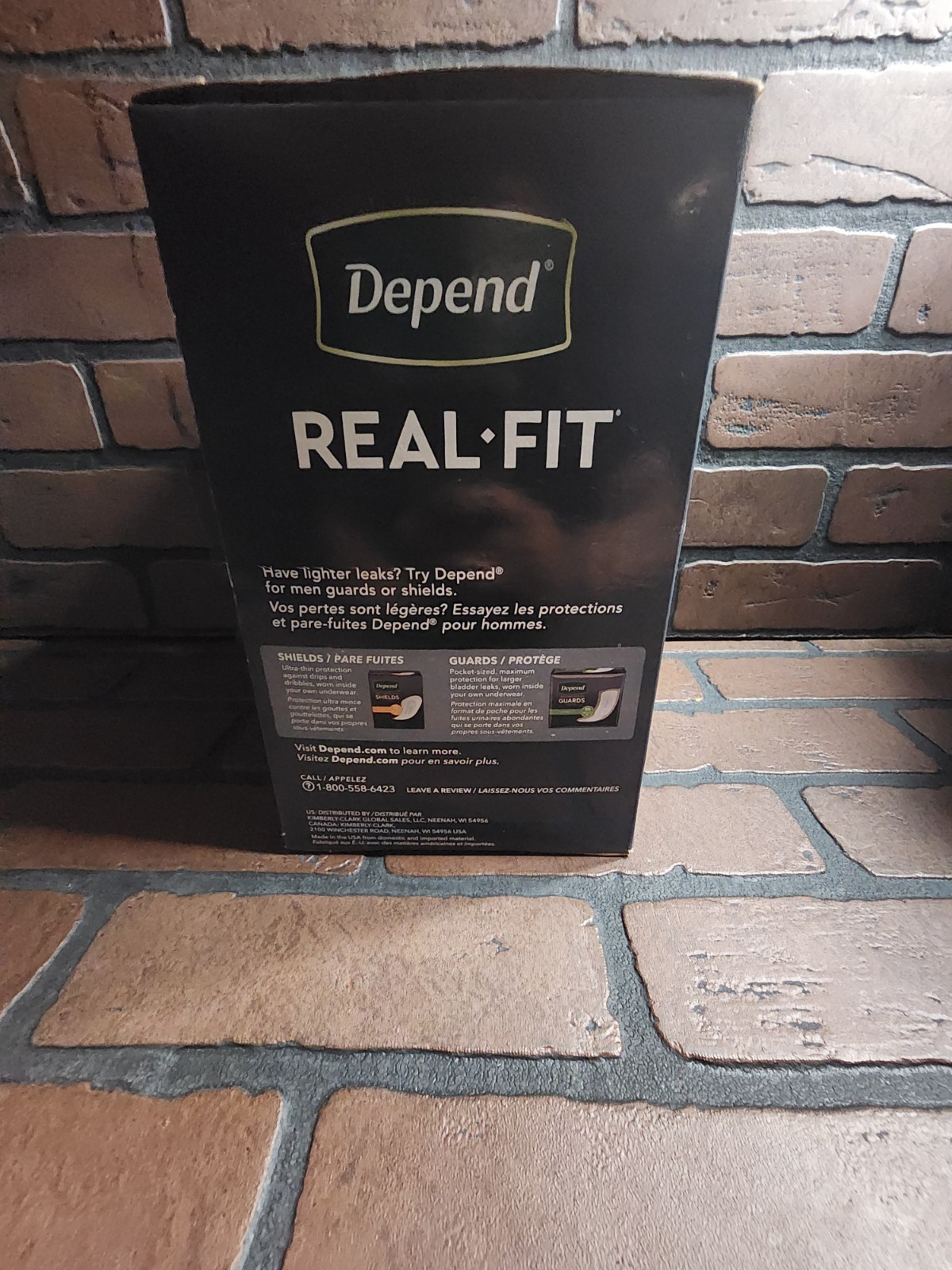 14 Count Depend S/M Discreet Men’s Real Fit Underwear Maximum Absorbency