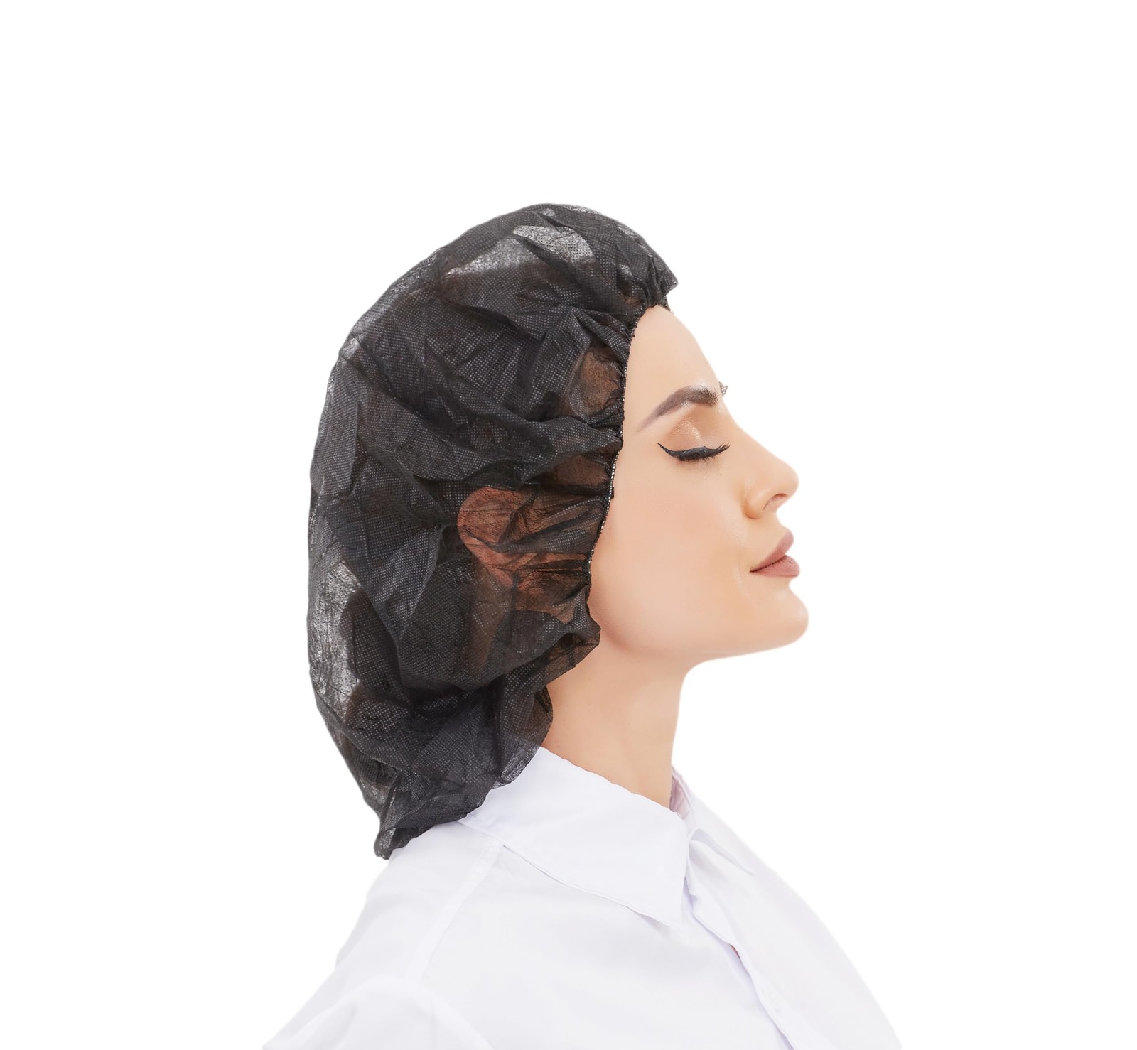 Hair Nets Disposable Bouffant Cap for Food Service Latex Free Beauty 21-inch …
