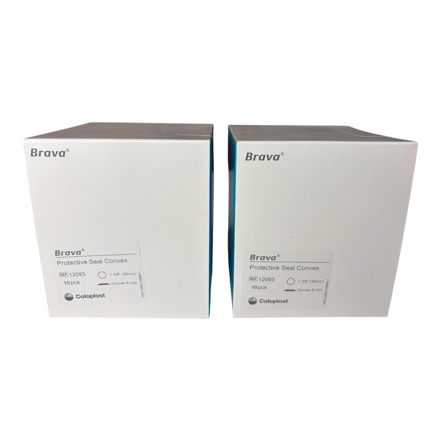 Coloplast 12093 Brava Protective Seals Convex 1-3/8″ Lot of 2 Boxes