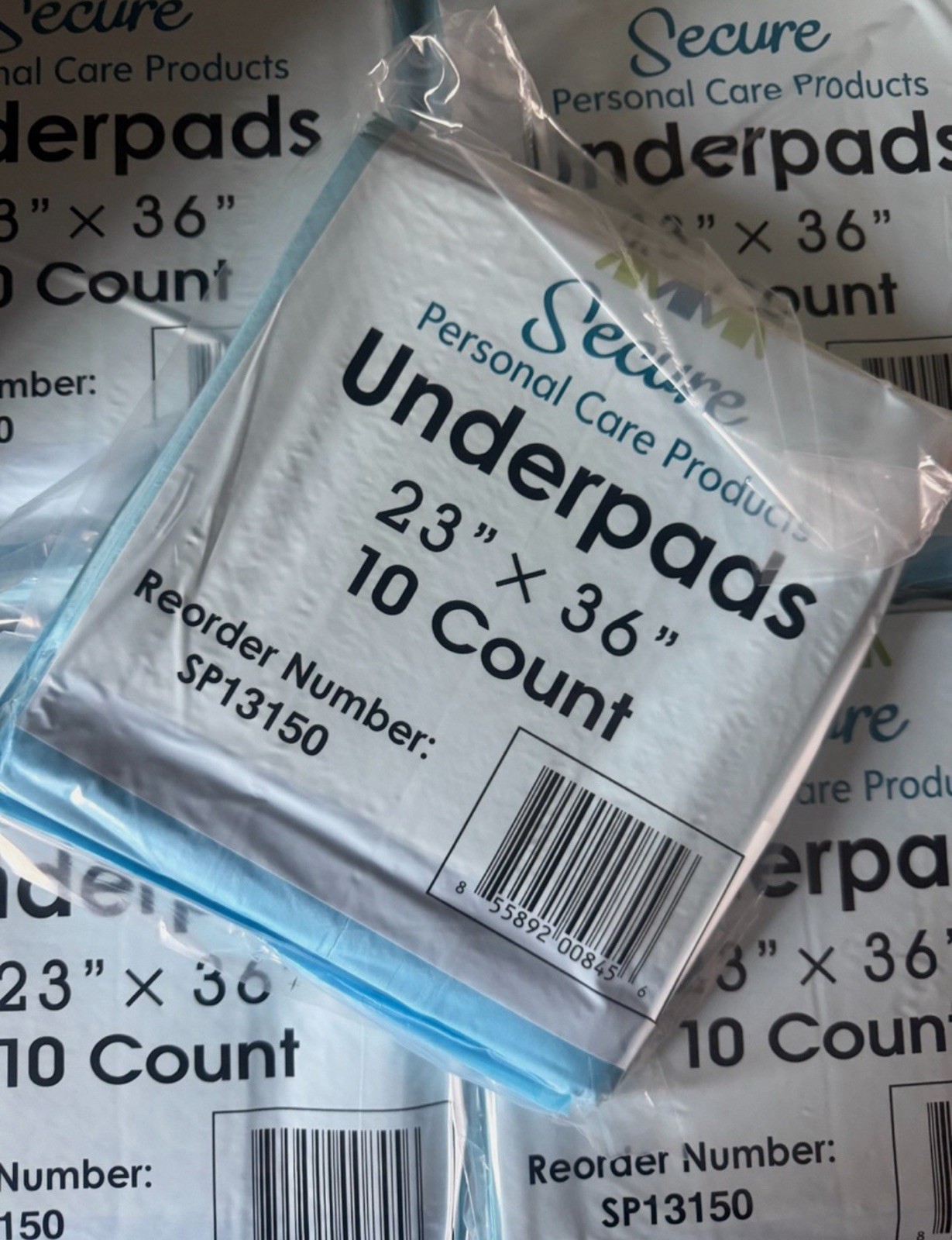 50 pack of bed pads disposable