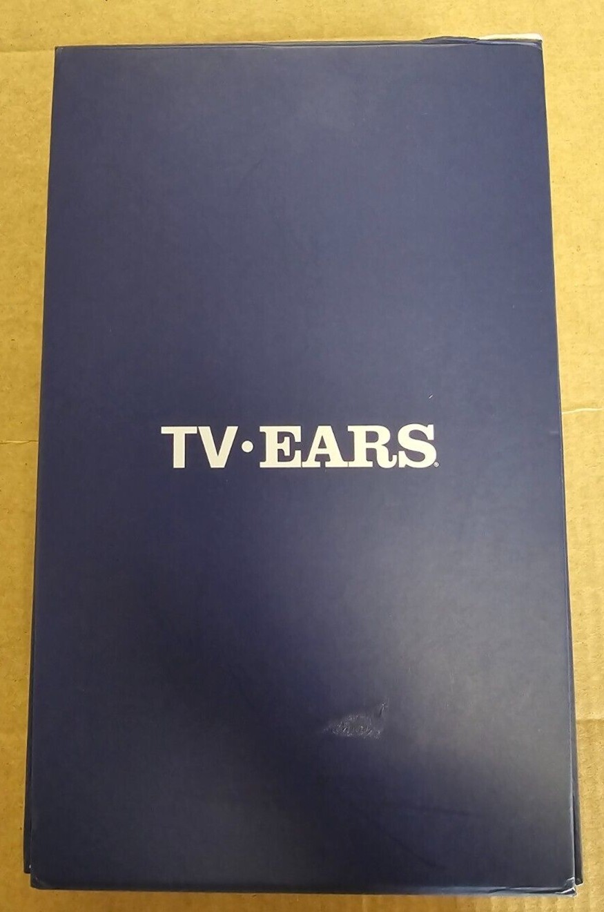TV Ears Analog Wireless Headset System For TV Ideal For Seniors & With Hearing