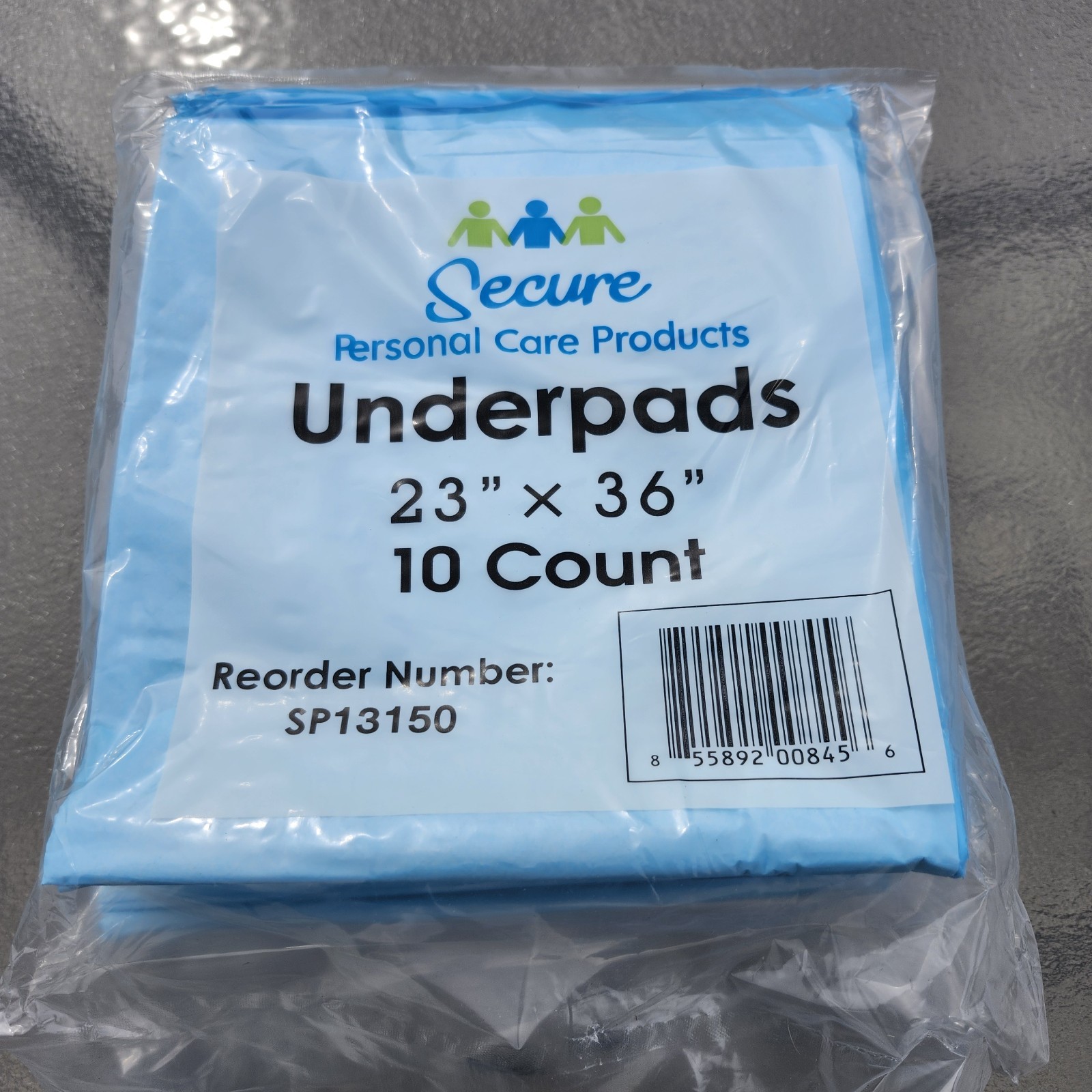 Secure Personal Care Products Underpads 23″ X 36″ (10 Count Per. Pk.) 4 Pks.