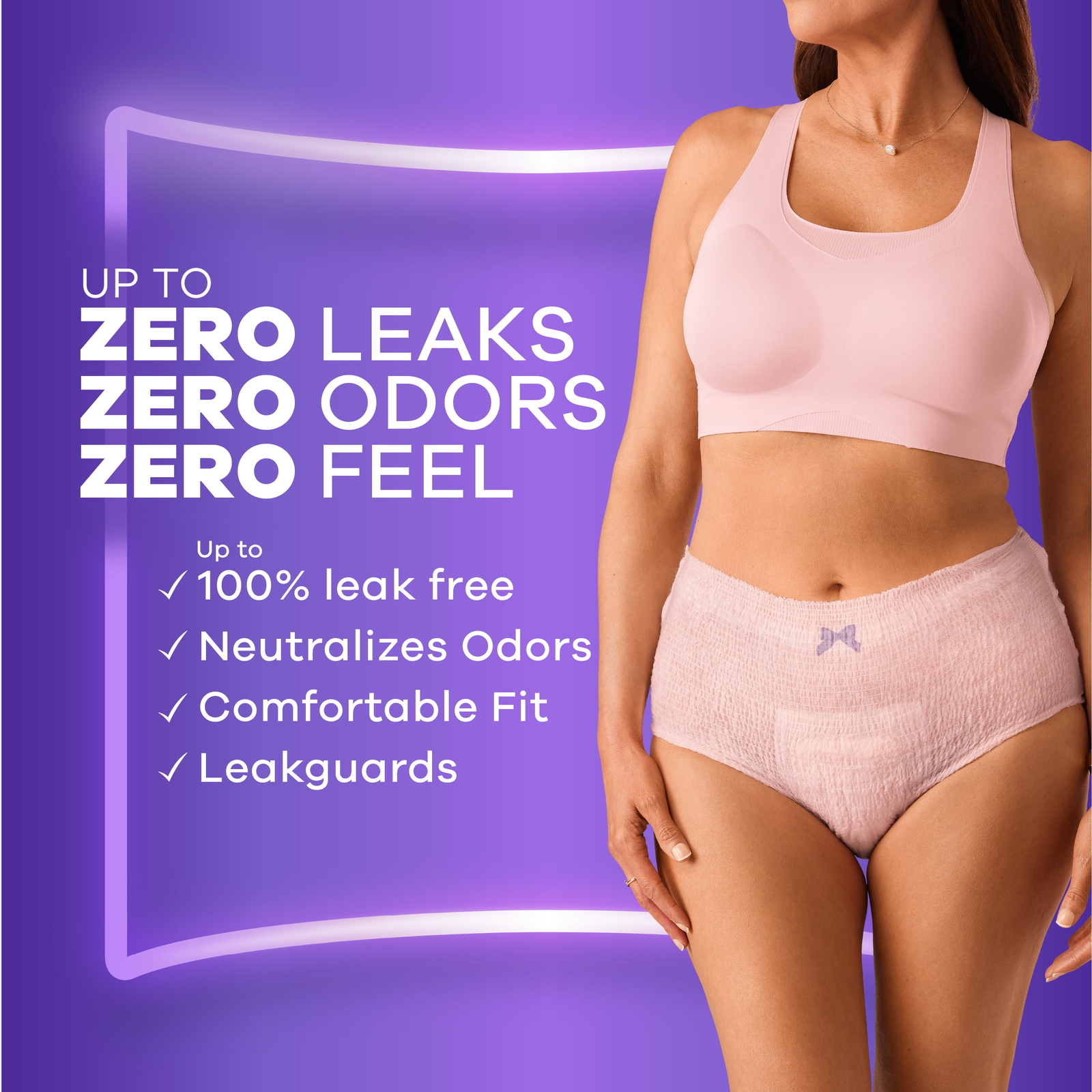 Always Discreet Adult Incontinence Underwear for Women Postpartum , XL,17 CT
