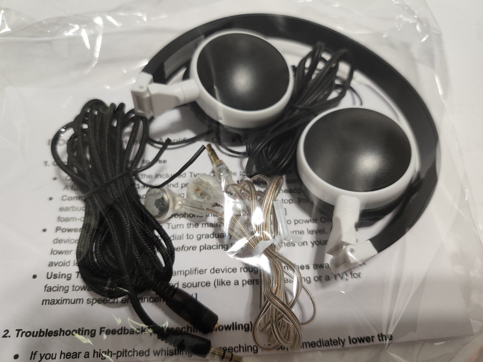 IROGER Hearing Amplifier for Seniors Personal Sound Amplifier recharg battery