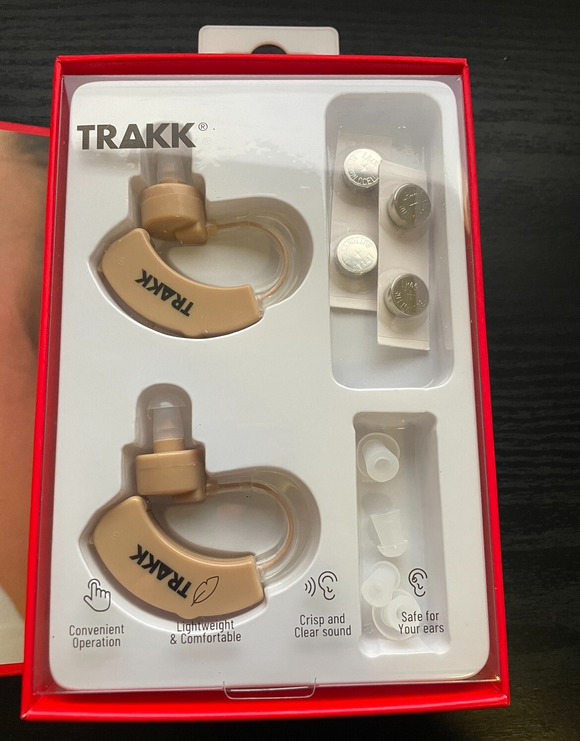 Trakk Health Hearing Amplifier Aids Set For Seniors