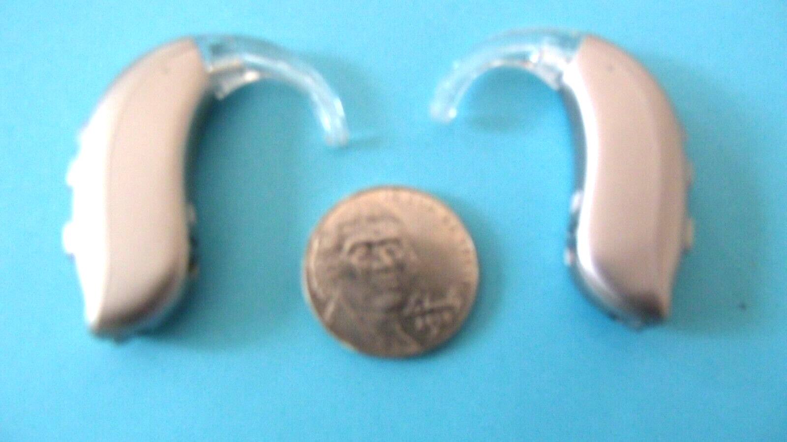 PAIR PROGRAMMABLE BEHIND THE EAR DIGITAL HEARING AID PROFOUND hearing loss