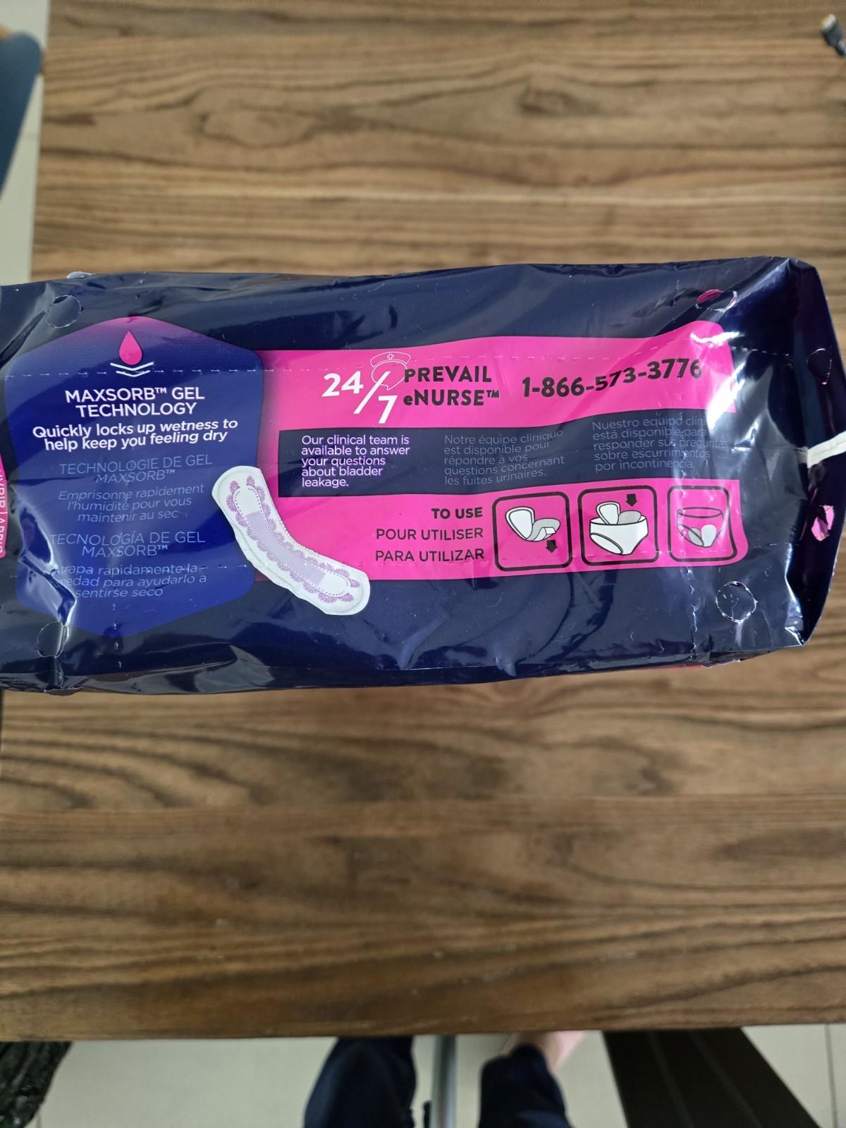 Prevail Ultimate Bladder Control Daily Pads – Pack of 33 – Discreet Shipping
