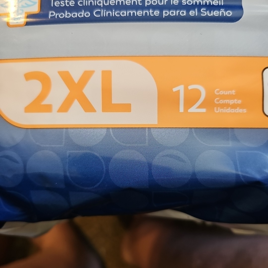 1 Case 48 Total Tranquility Premium OverNight Underwear 2X-Large 62-80″ 12/Pack