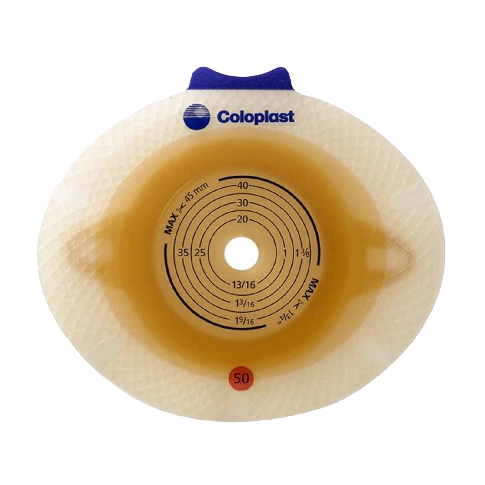 Coloplast Trim to Fit Ostomy Barrier 50 mm Flange 5 per Box