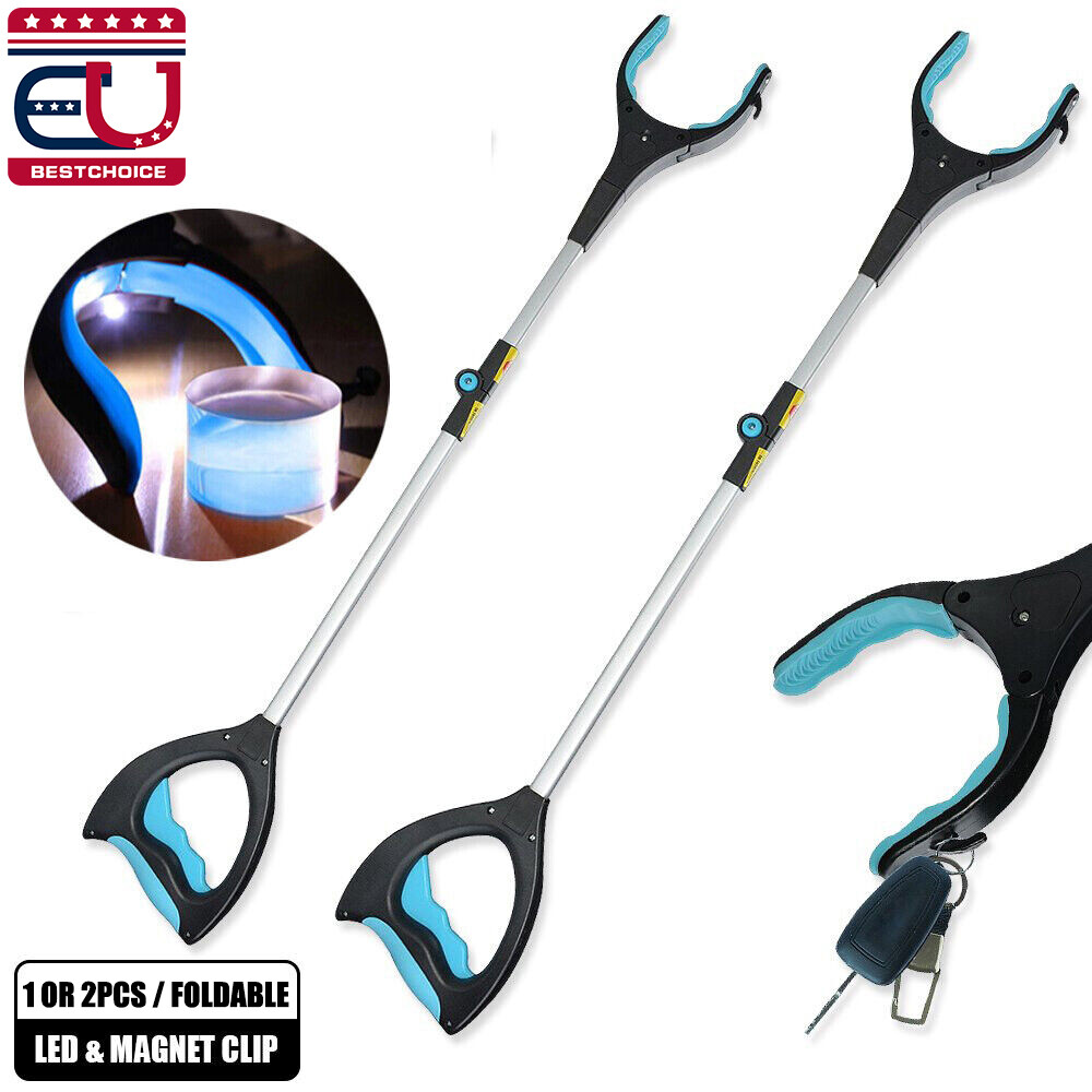 Industrial Grabber Tool Heavy Duty Pick Up Stick Hand Grip Reach Trash Picker