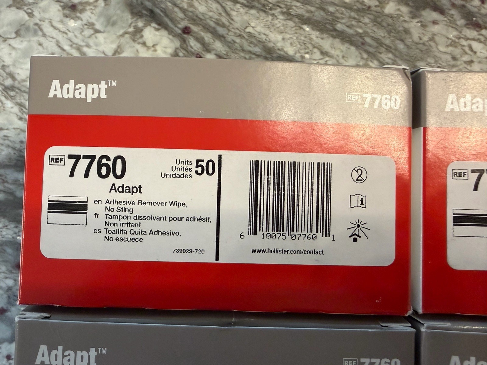 Adapt Adhesive and Barrier Remover 50 per Box 7760 50 Ct (4 box lot for sale)