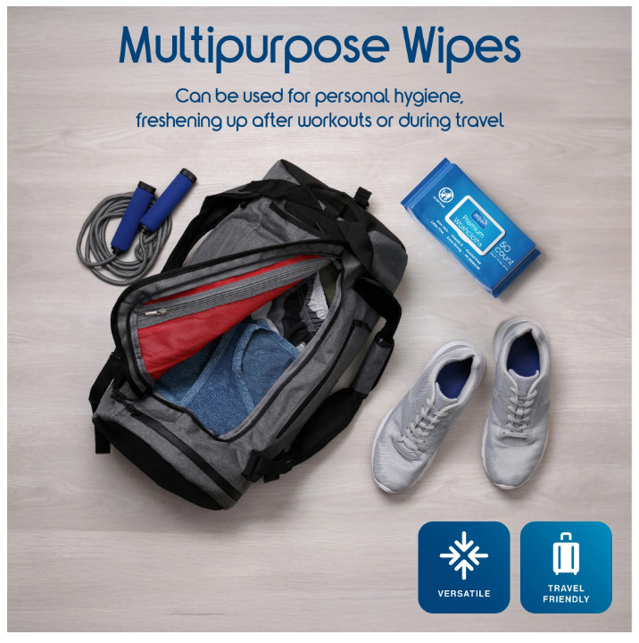 Inspire Adult Wet Wipes 8×12 Extra Large 600Ct Incontinence