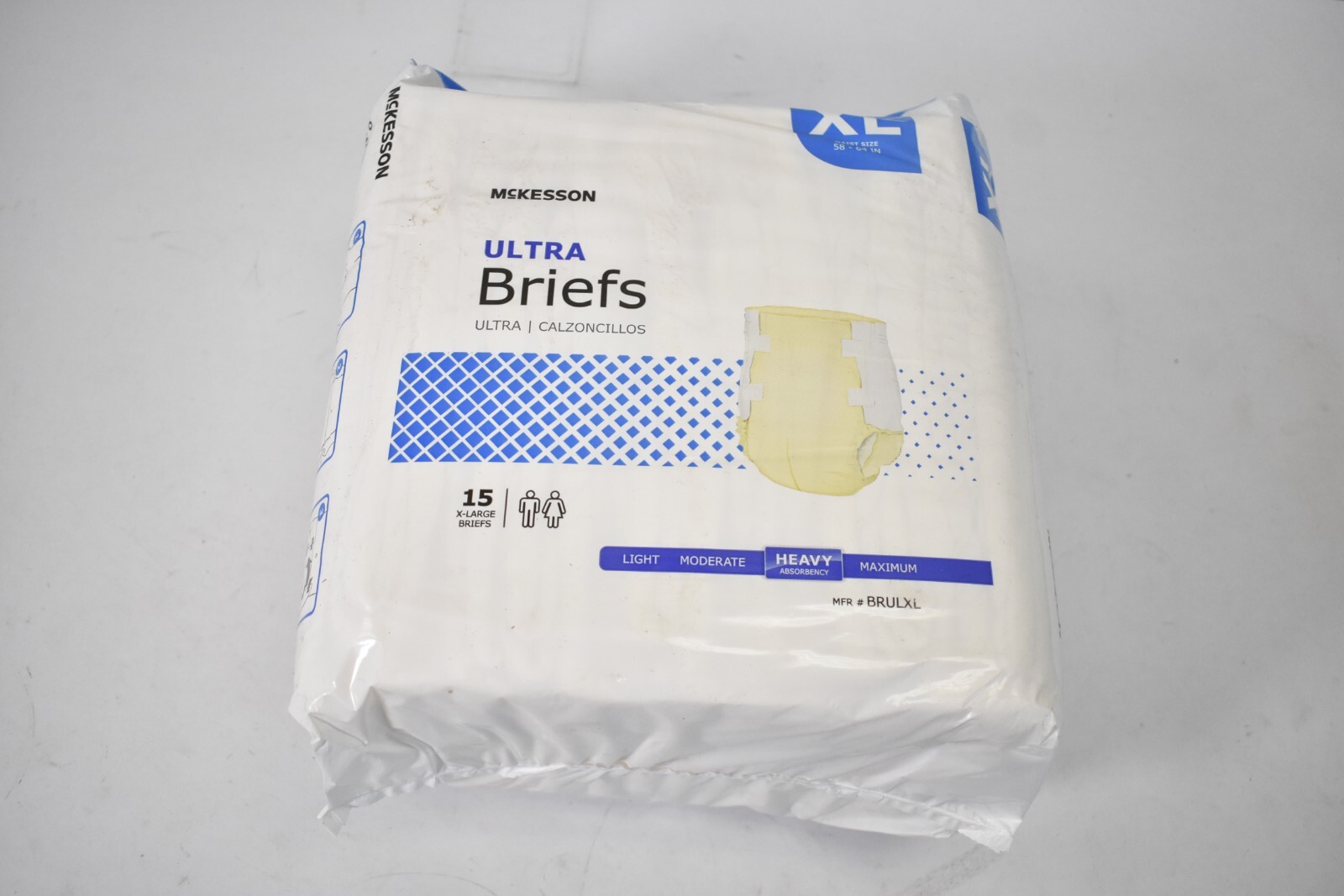 Lot of 30 McKesson Ultra Heavy Absorbency Briefs XL Size 58″ To 64″ Disposable