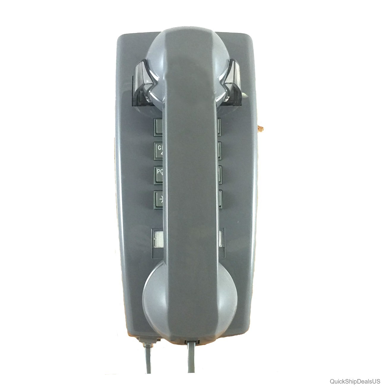 Wall Mount Corded Phone Volume Control Hearing Aid Compatible Single Gong