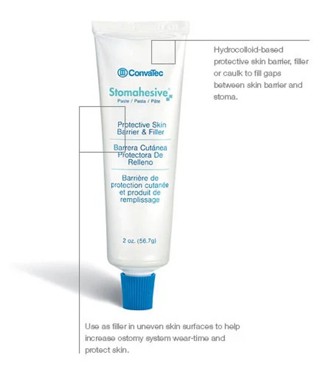 Convatec Stomahesive Protective Skin Barrier & Filler Paste 2 Ounce Pack of 3