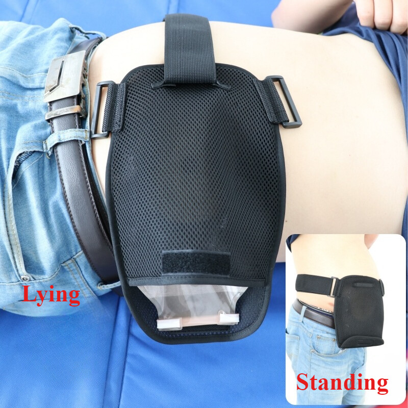 Breathable Mesh Ostomy Bag Cover Belt Soft Adjustable Colostomy Bag Pouch Cover