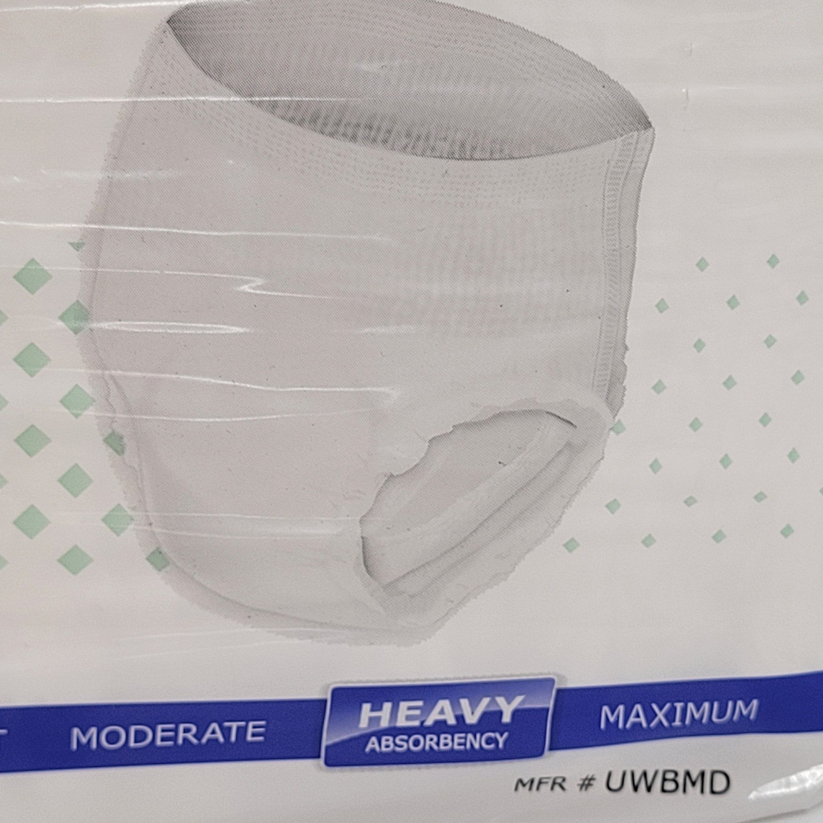 McKesson Ultra Underwear Heavy Absorbency Medium 32-44″ 2 Packs of 20 UWBMD 40ct