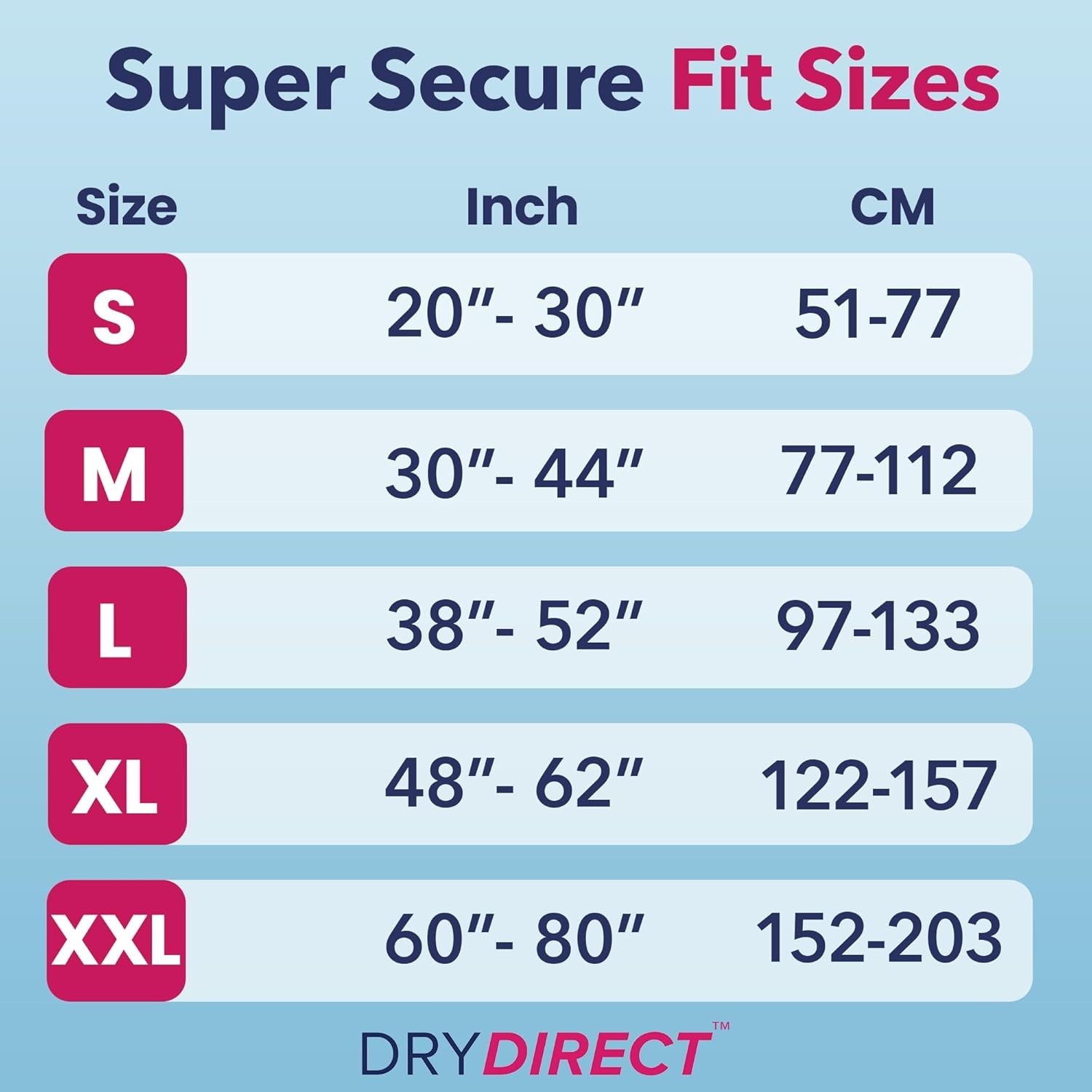 Super Overnight Adult Diapers with Leak Guards & Wetness Indicator – 12 Count