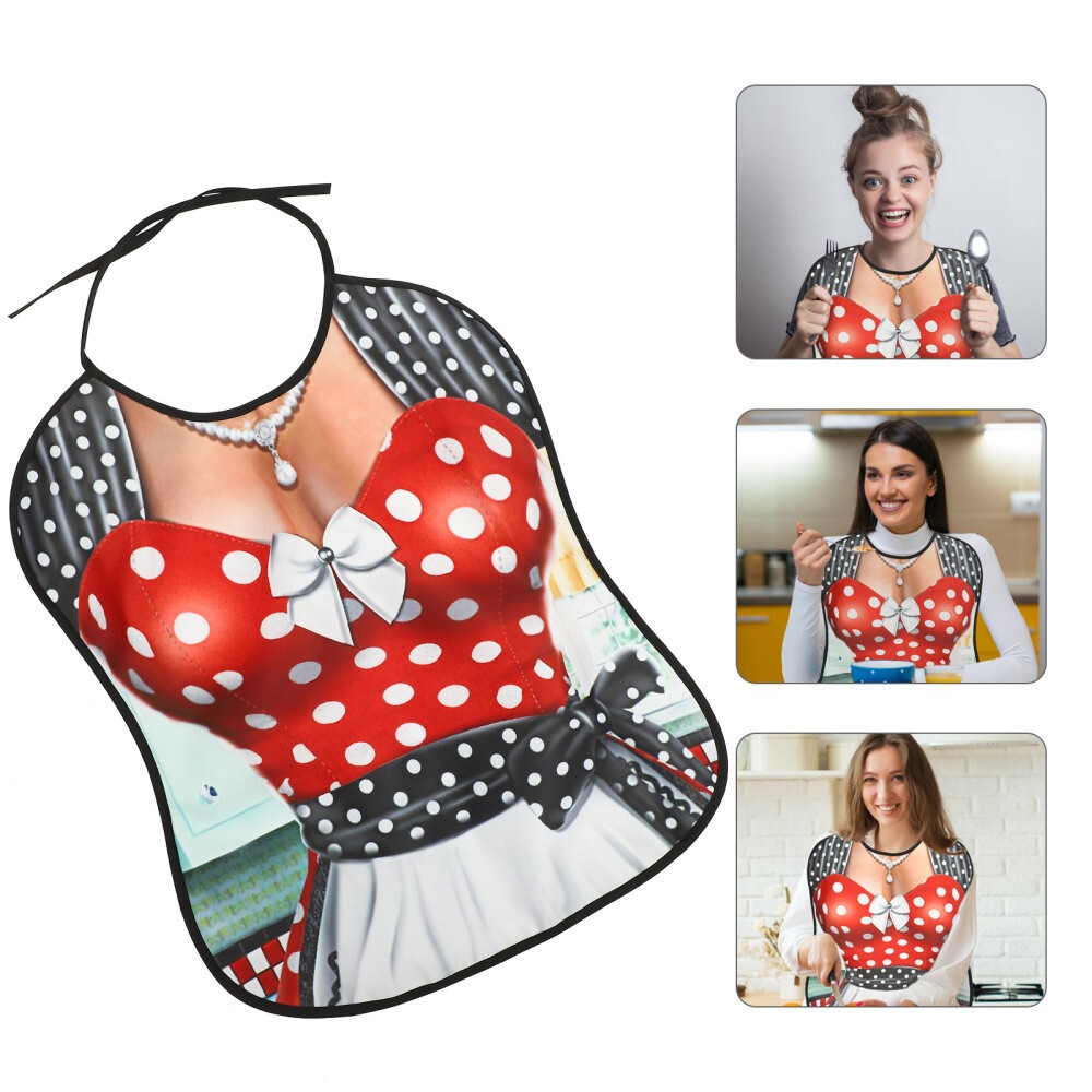 Adult Funny Bib Disabled Feeding Bibs Senior Eating Apron Gift