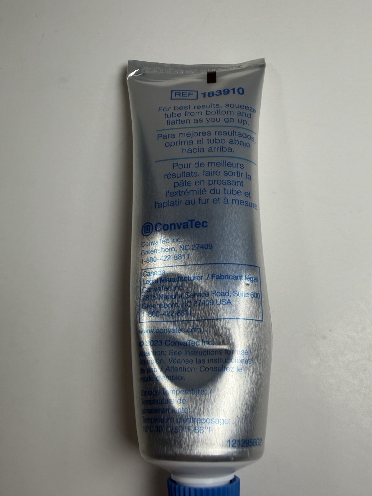 NEW ConvaTec Stomahesive Protective Paste 2oz Tube #183910