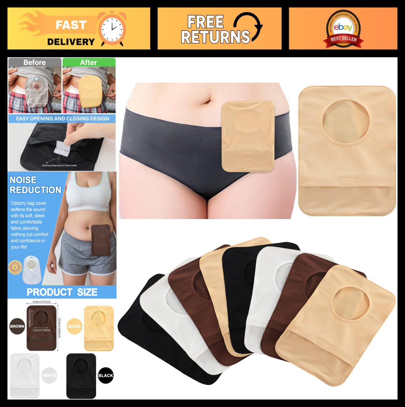 8 Pcs Washable Stretchy Bag Covers – Lightweight Reusable Pouch Protectors for A
