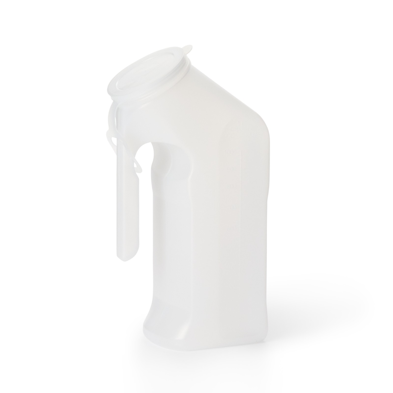 Medegen Medical Male Urinal 1 Quart / 946 mL With Cover Single Patient Use,