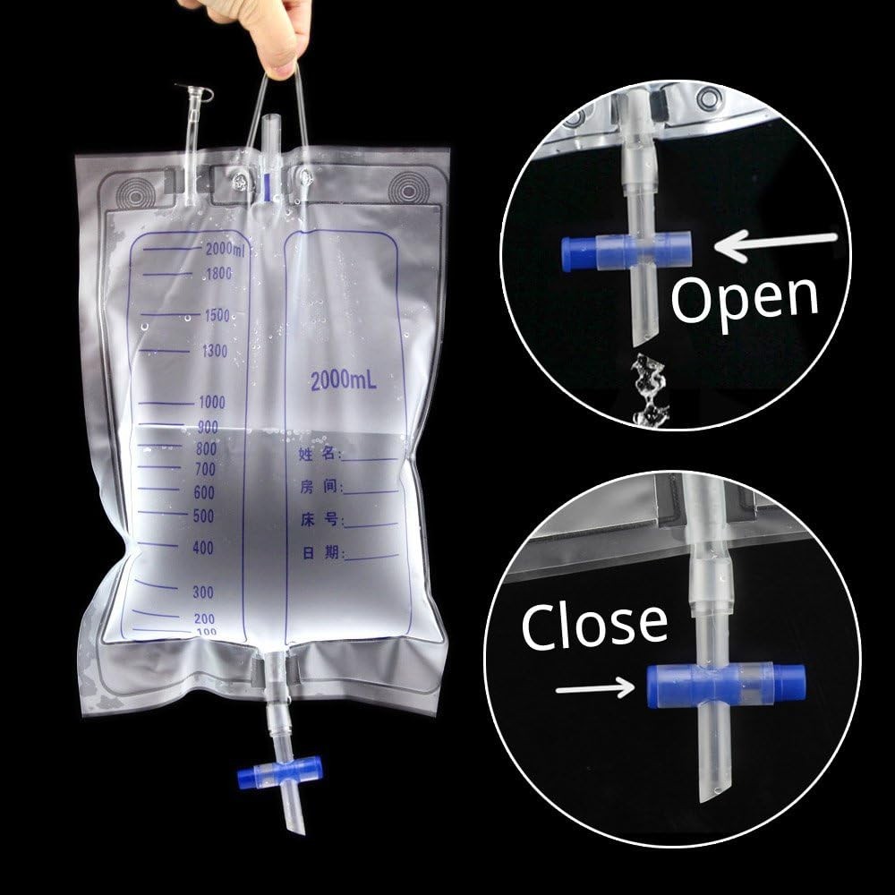 Men’s 2000ml Wearable Urinal System – Lightweight & Convenient for Mobility