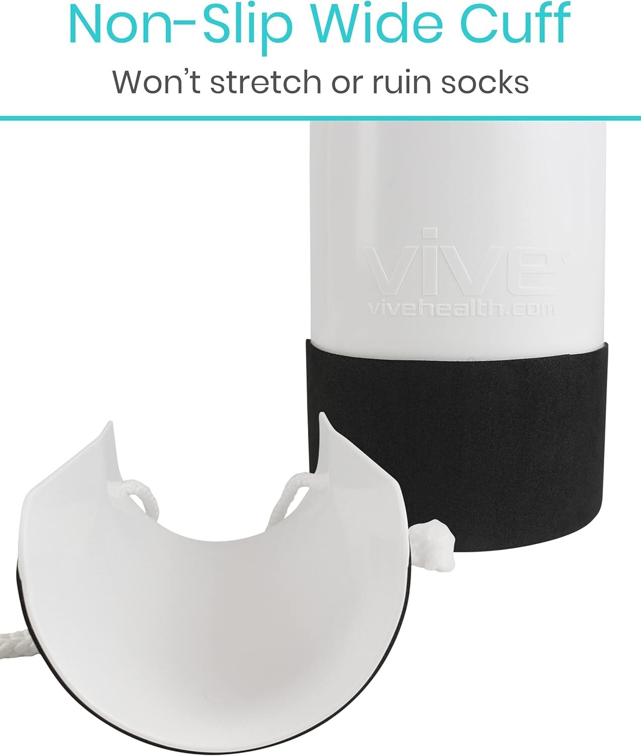 Easy On Sock Aid with Slip-Resistant Cuff – Perfect for Limited Mobility Users