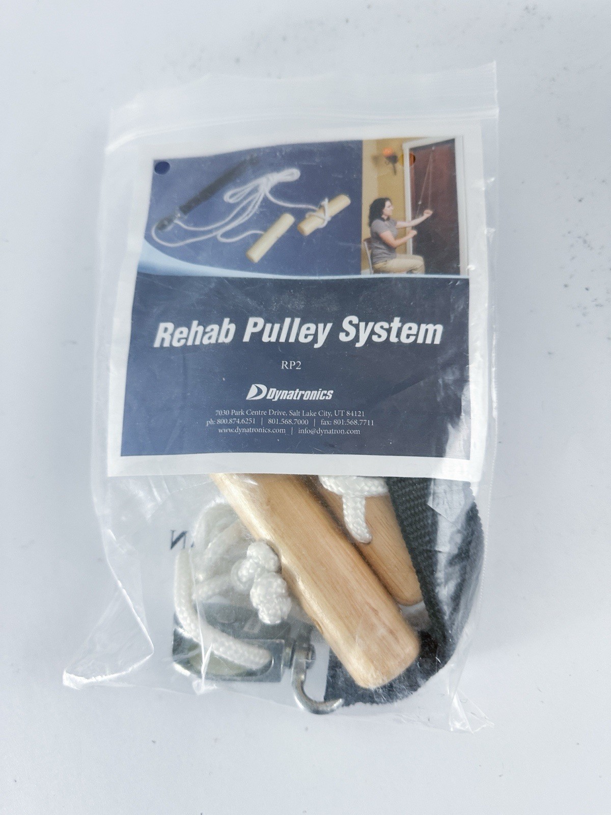 Rehab Pulley System with metal bracket – Over the Door Therapy for Shoulders