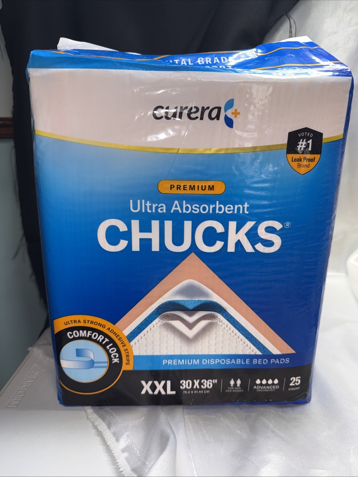 Chucks® Premium Disposable Underpads 30”x36” Ultra Thick Super Absorbent Chux In