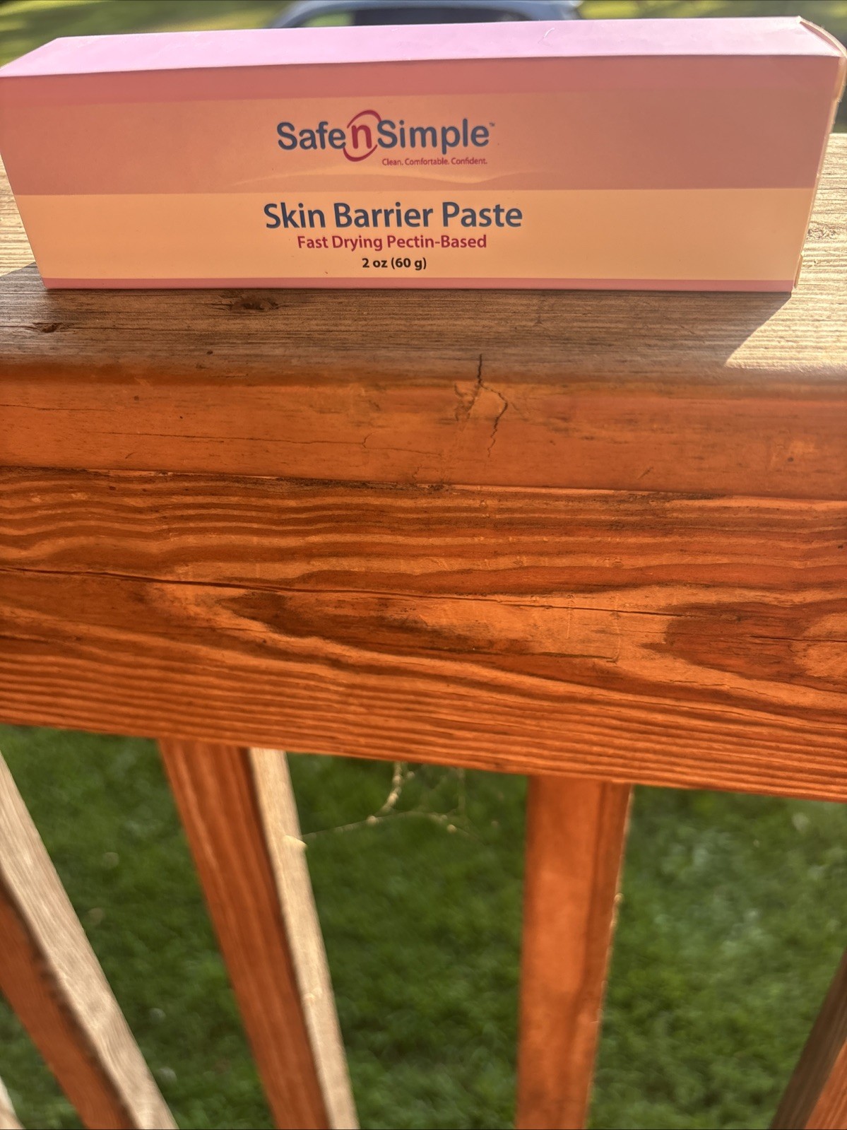 Skin Barrier Paste – Alcohol-Free – Malleable – Safe n’ Simple Skin 2oz ~Pectin~
