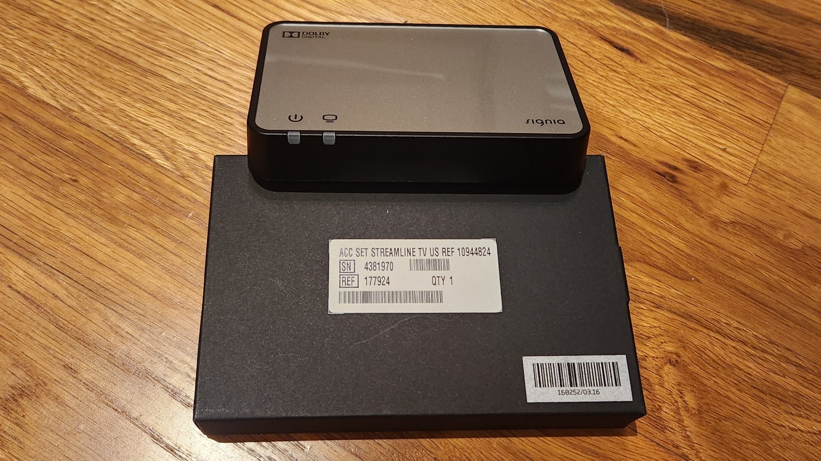 Signia StreamLine TV Accessory Model TV03 Dolby Digital for Hearing Aids