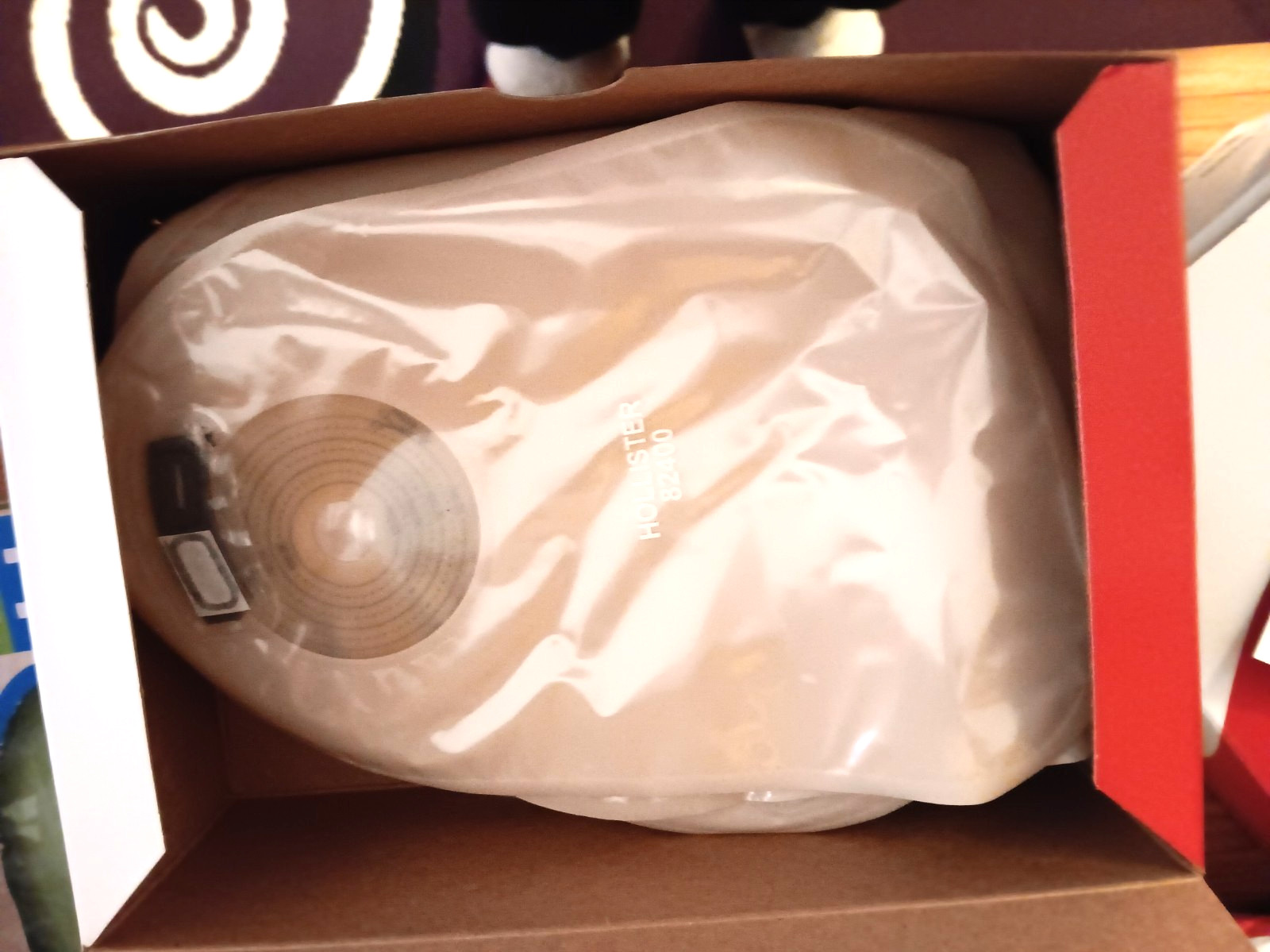 Hollister 82400 Ostomy Pouch Closed End Flat 1 piece 30 pouches