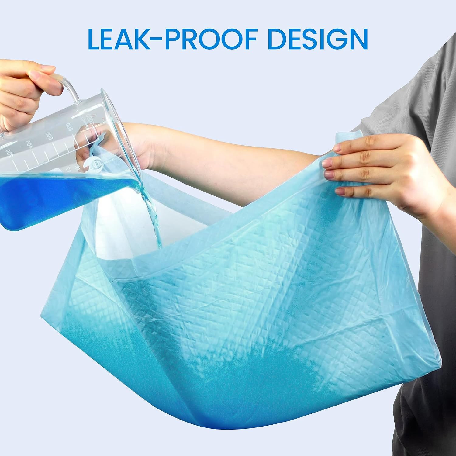 30” X 36” Disposable Underpads, 6 Layers Super Absorbent Leakproof Bed Pads