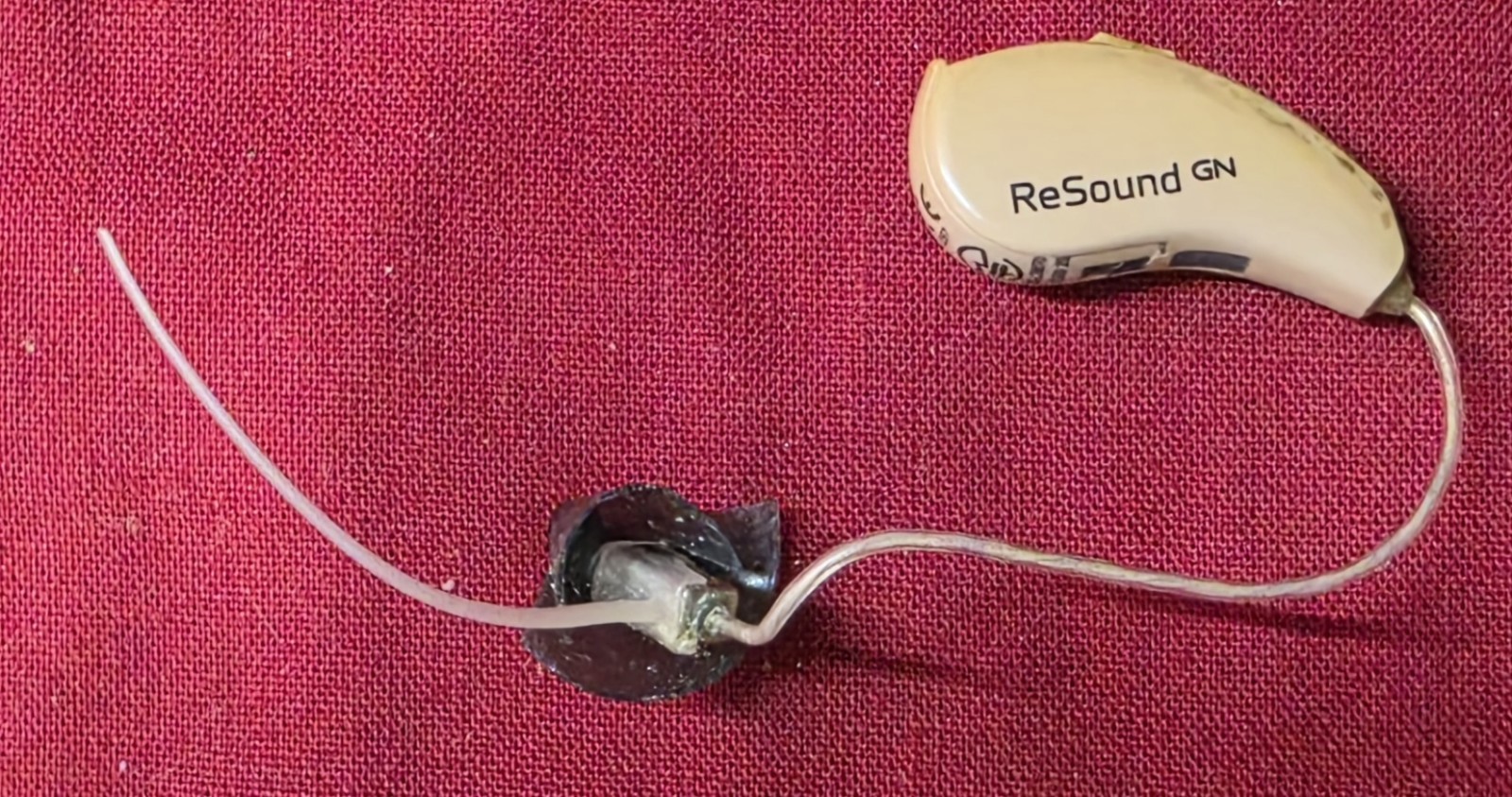 ReSound GN BTE Digital Hearing Aid RIGHT EAR ONLY Champagne/Beige Tested