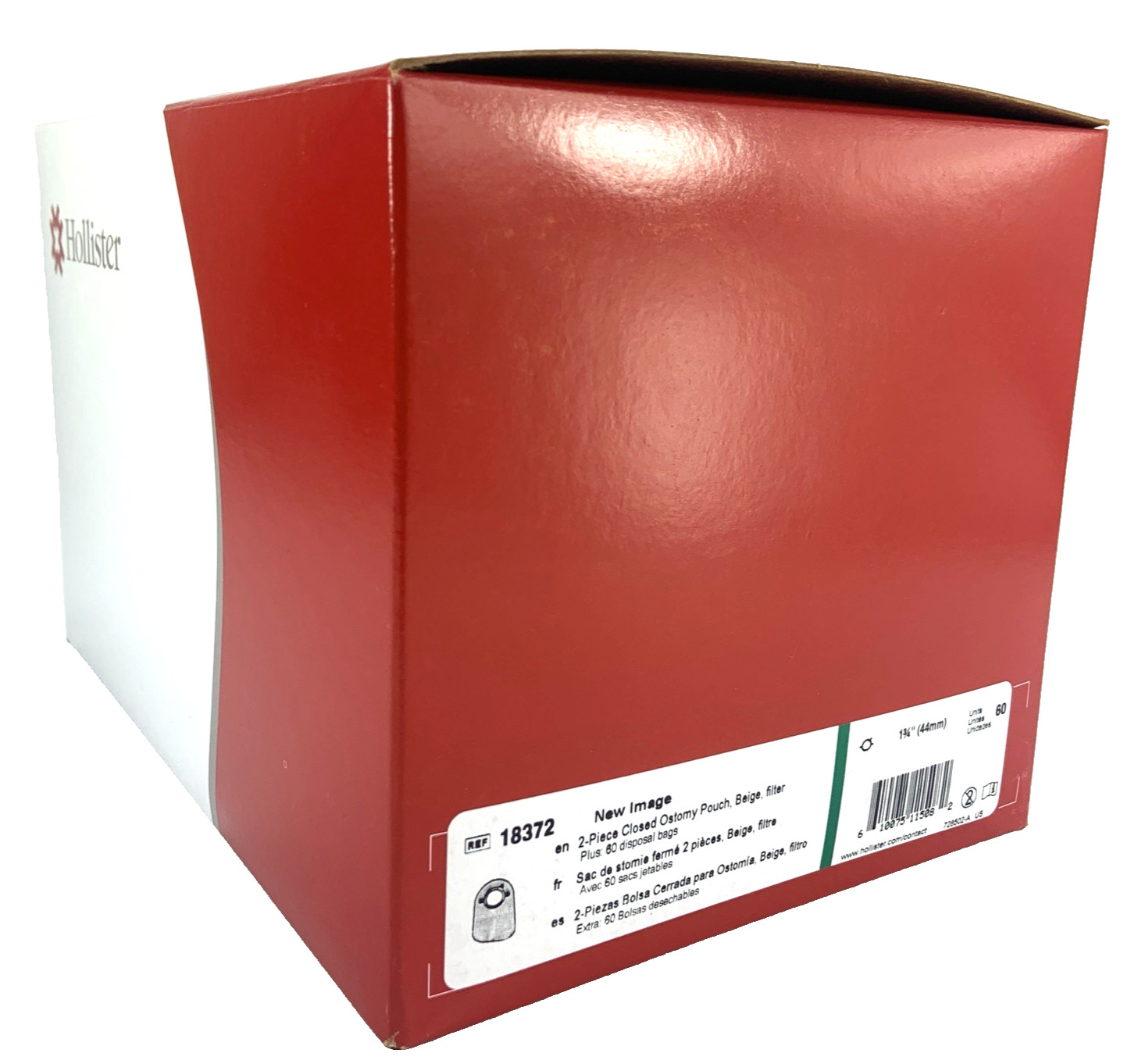 60 Hollister 18372 Closed Pouches 1-3/4″ Flange Exp. 28-30