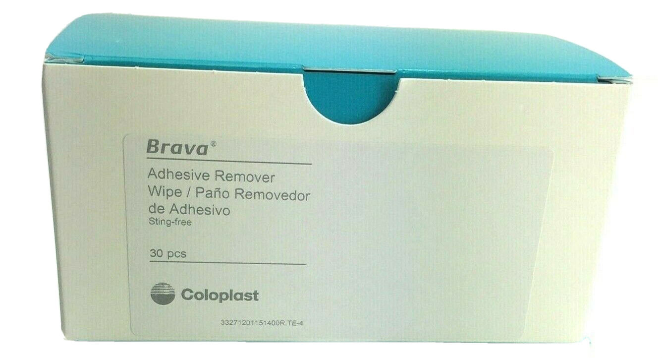 30 Coloplast 120115 Brava Adhesive Remover Wipes Expires 11/2024-27 *See Note
