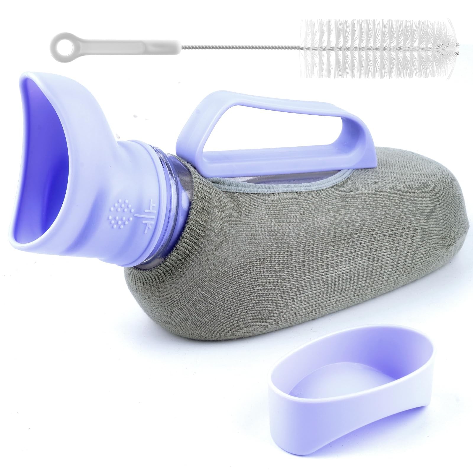 Comiko Urinal For – Capacity Leakproof Pee Bottle Knitted Brush Portable