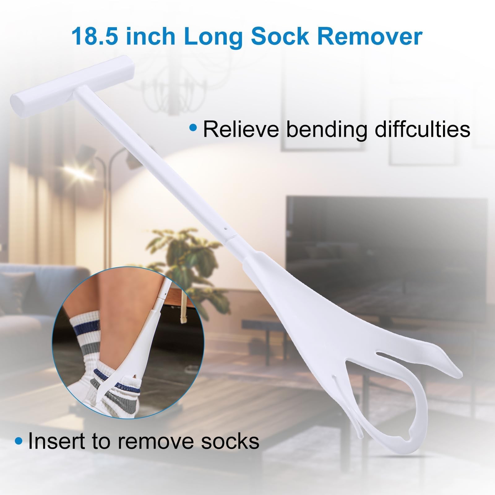 Sock Aid Kit, Flexible Sock Aid Device with Long Rope – Sock Puller aid Easy …