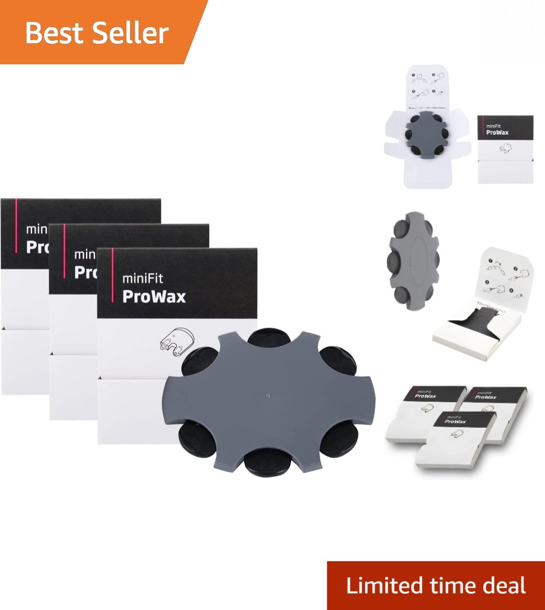 3 Packs of Oticon ProWax MiniFit Filters – Quality Protection for Hearing Aids