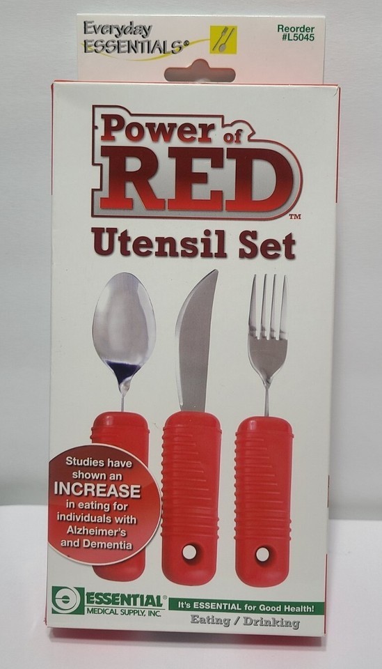 Power Of Red Utensil Set #L5045 SHIPS SAME DAY