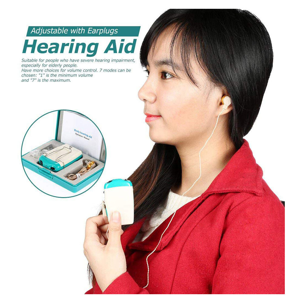 FCS F-178 Pocket Personal Hearing Amplifier Suitable for Mild to Moderate Loss