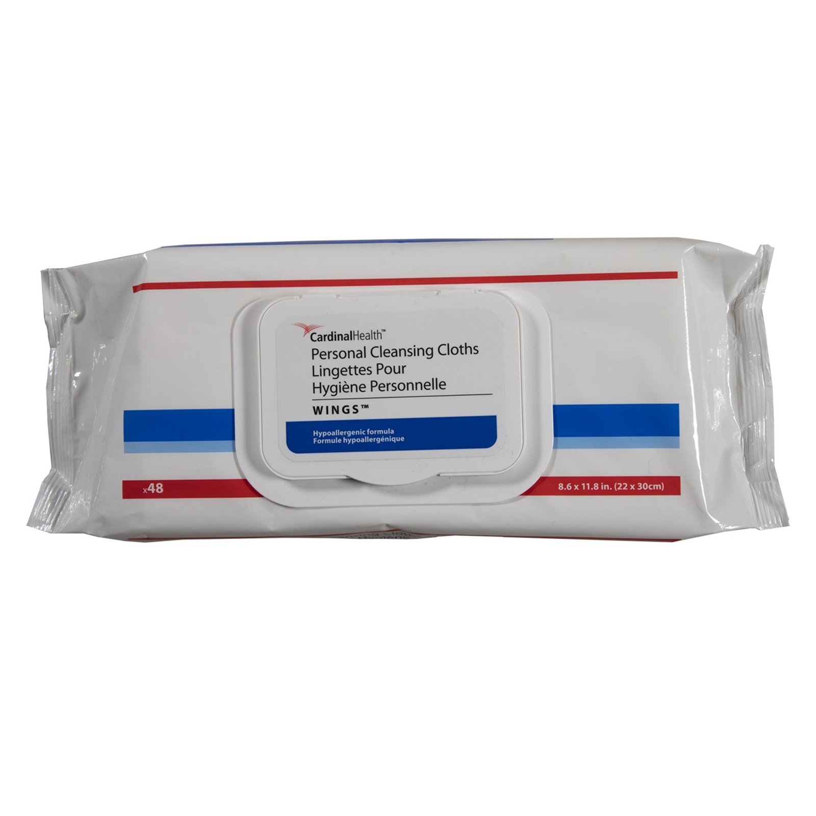 Cardinal Health Personal Cleansing Cloth 86″ x 118″ – Softpack 48 ct CA of 576
