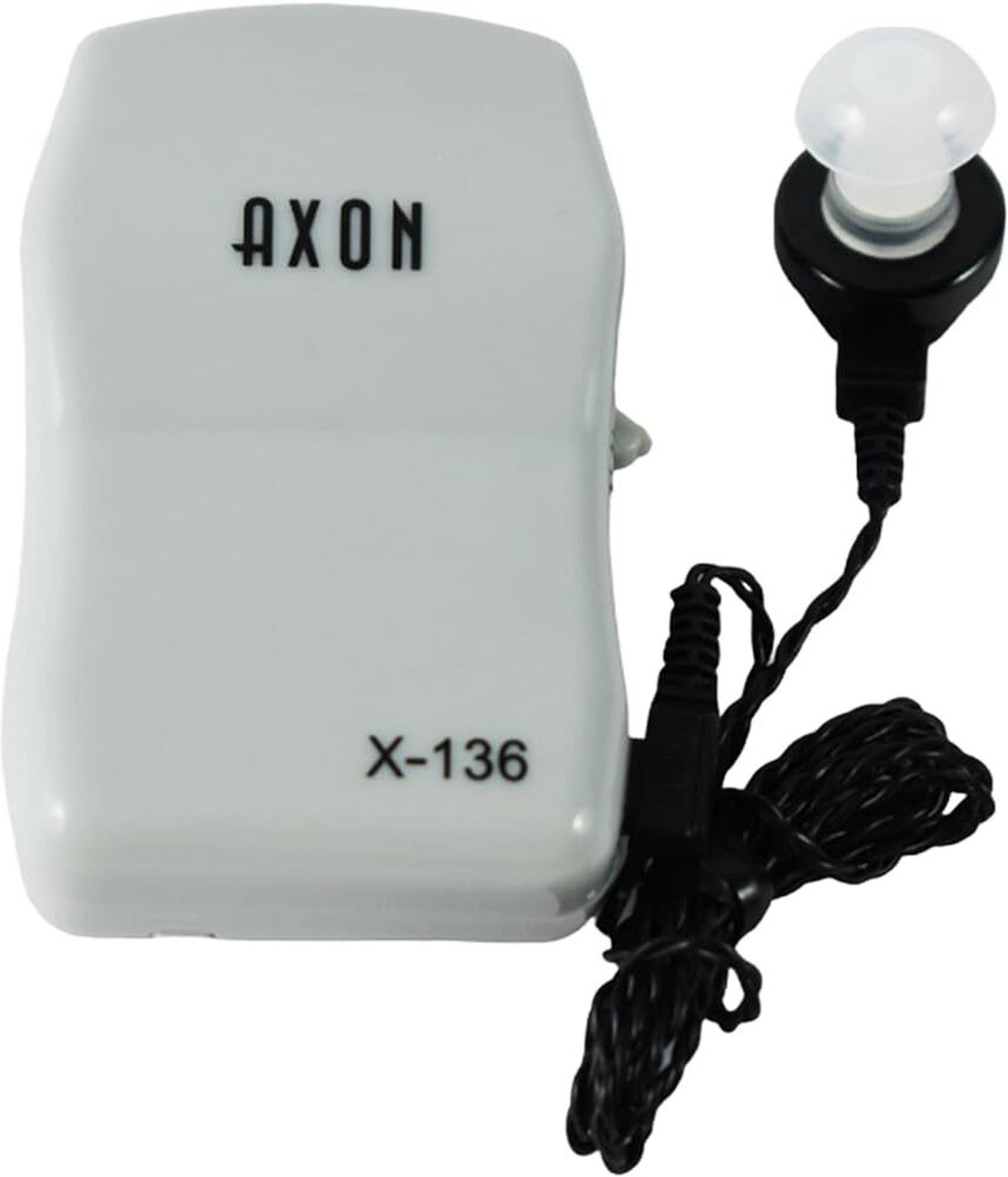 Axon X-136 Pocket Hearing Aid Personal Sound Amplifier Device for Elderly Adult