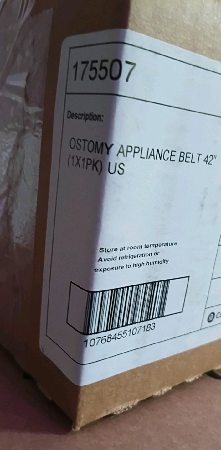 TODAY SPECIAL BRAND NEW CASE OF 12 CONVATEC Ostomy Appliance Belt Ref#175507