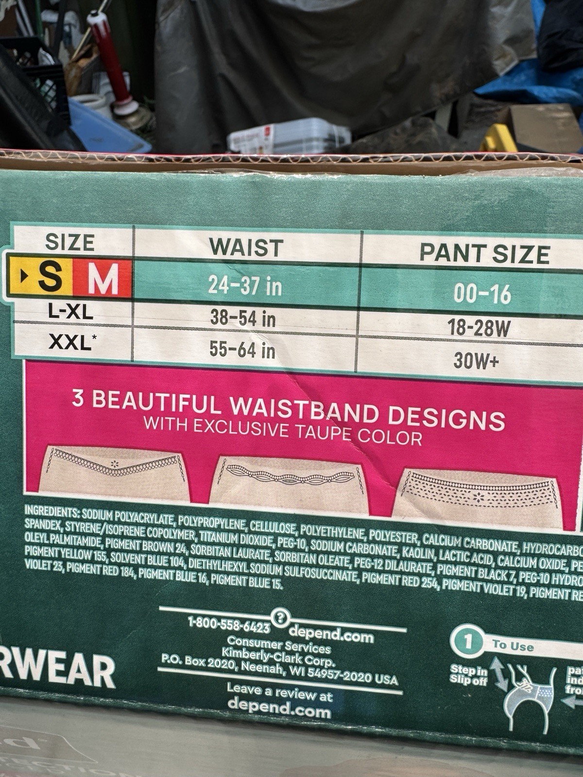 Depend Fresh Protection Advanced Underwear for Women, Small/Medium (71 Count)